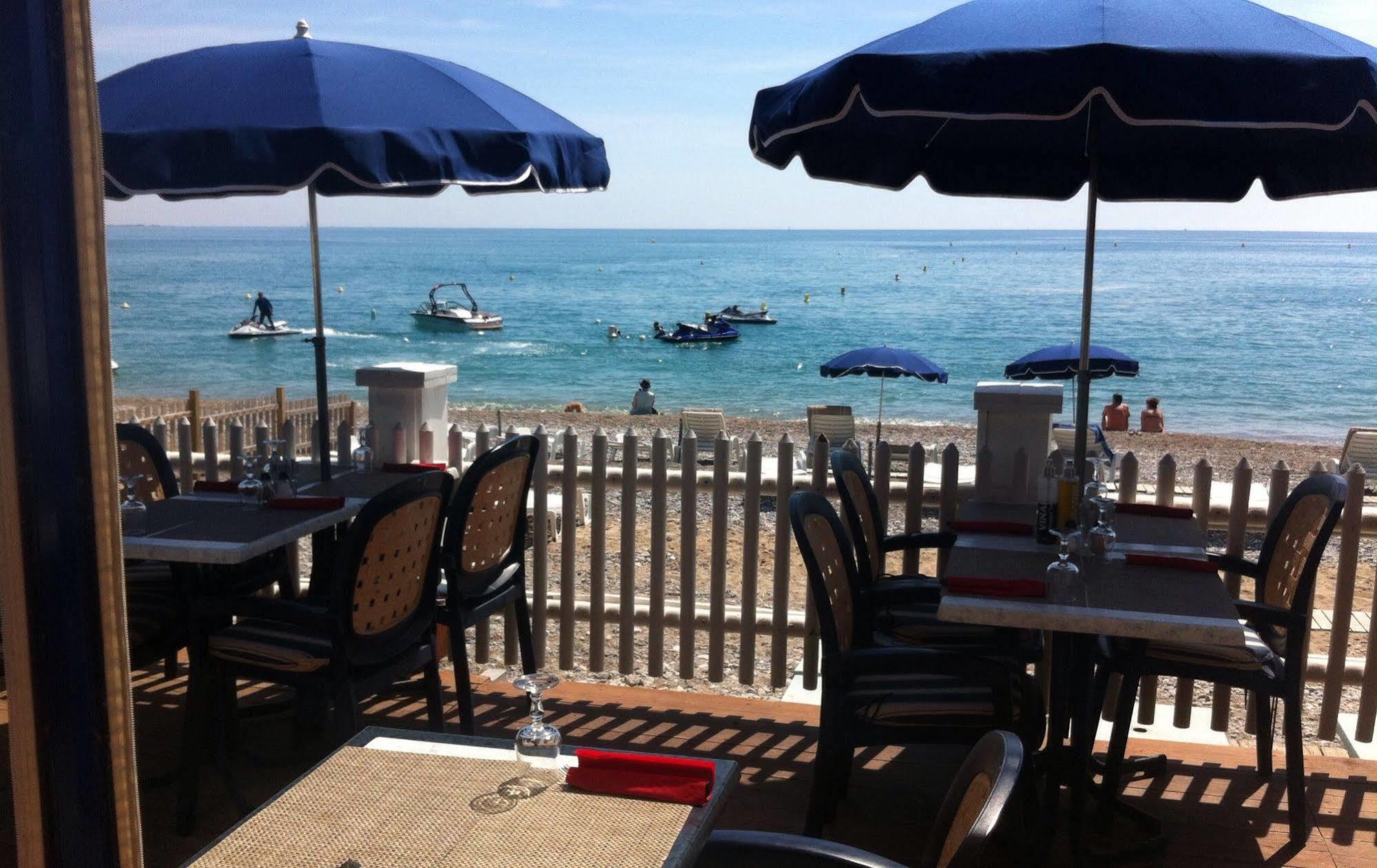 Hôtel Bahia Villeneuve-Loubet Bagian luar foto